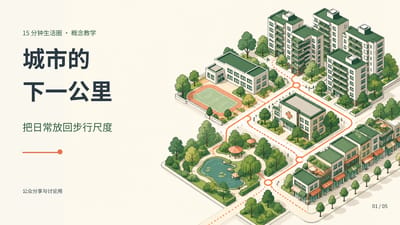 城市的下一公里：读懂 15 分钟生活圈