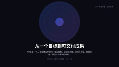 VIFE 产品介绍 · 公开示例