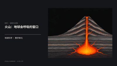 火山：地球会呼吸的窗口