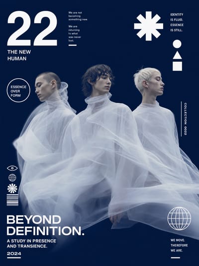 Futuristic Editorial Poster