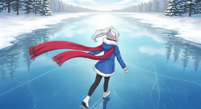 Skating the Frozen River