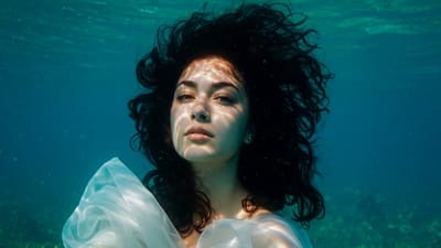Underwater Portrait in Motion