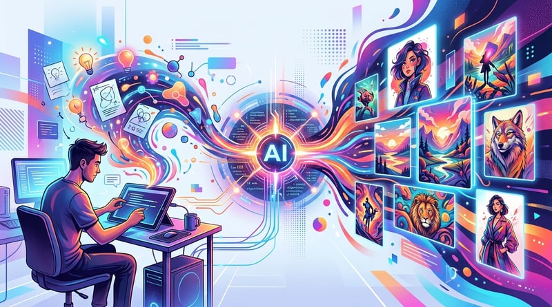 AI Illustration: From Concept to Creation with AI Generators